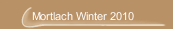 Mortlach Winter 2010